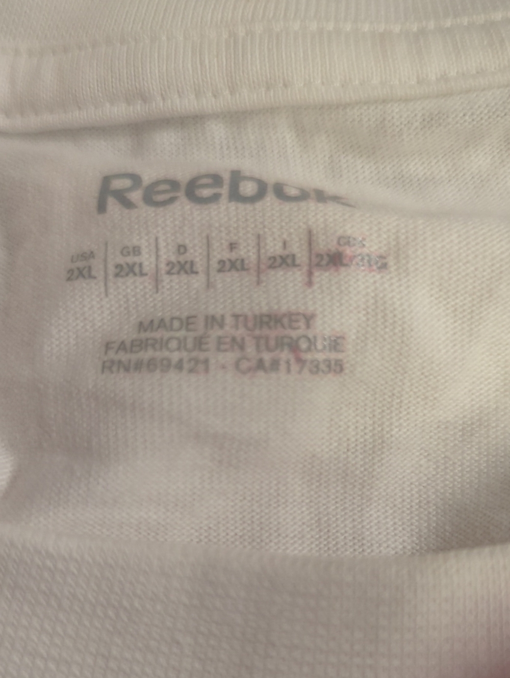 Men's Reebok t-shirt - Picture 2 of 2